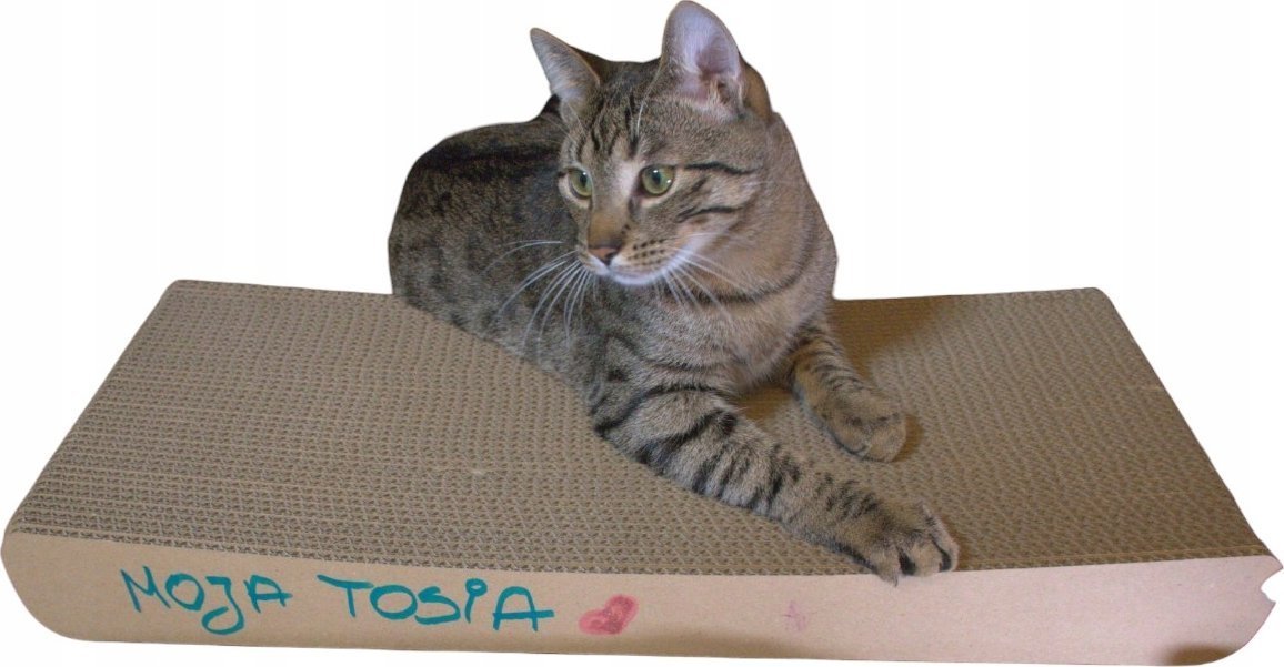 Drapak dla kota fala legowisko 58x6.6x24 cm MruuPruu