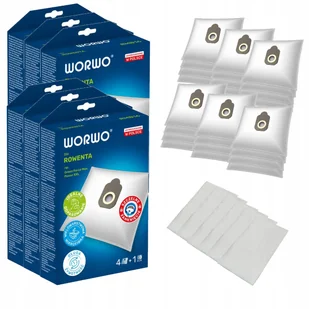 24x Worki do odkurzacza Tefal Tw 3153 Power XXL Rowenta Silence Force - Worki do odkurzaczy - miniaturka - grafika 1