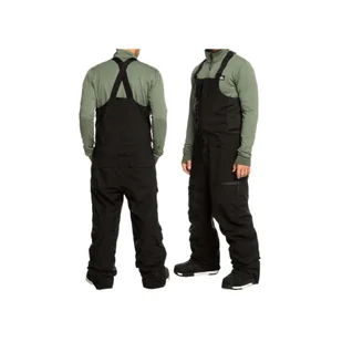 Męskie Spodnie Quiksilver Technical Snow Bib Pants - Spodnie narciarskie - miniaturka - grafika 1