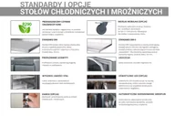 Meble gastronomiczne - DORA METAL Stół chłodniczy DM - 94044 1458-uniw - miniaturka - grafika 1