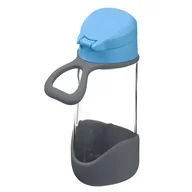 Bidony dla dzieci - B.box Sportowa Butelka Tritanowa 450 Ml, Blue Slate - miniaturka - grafika 1
