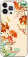 Etui i futerały do telefonów - Etui do Apple IPHONE 15 PRO Kwiaty 057 Babaco Nadruk pełny Beżowy - miniaturka - grafika 1