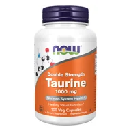 Witaminy i minerały - Now Foods Foods Foods Tauryna - Taurine 1000 mg (100 kap) - miniaturka - grafika 1