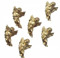 Zabawki kreatywne - Bombka Gładka Anioł 5 Cm 6 Szt. - miniaturka - grafika 1