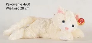 Deef Kotek kremowy leżący 03493 - Maskotki i pluszaki - miniaturka - grafika 1