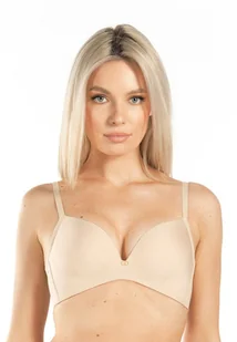 Amelia Biustonosz Bez Fiszbin Gładki 75D - Biustonosze - miniaturka - grafika 1