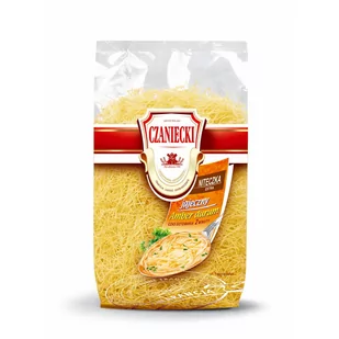 Makaron Czaniecki Amber Durum Niteczka Extra 250g - Makaron Makaron Czaniecki Amber Durum Niteczka Extra 250g - Makaron - miniaturka - grafika 1