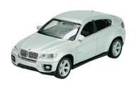 Samochody i pojazdy dla dzieci - WELLY BMW X6 E71 SREBRNY 1:43 44016 - miniaturka - grafika 1