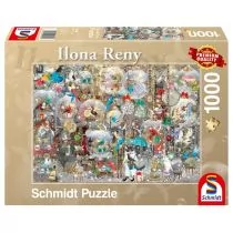 Puzzle PQ 1000 Ilona Reny Dekorowanie marzeniami - Puzzle - miniaturka - grafika 1