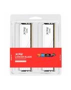 Pamięci RAM - ADATA DDR5 - 64GB - 6000 - CL - 30 (2x 32 GB) dual kit, RAM (Kolor: BIAŁY, AX5U6000C3032G-DTLABRWH, Lancer Blade RGB, INTEL XMP, AMD EXPO) - miniaturka - grafika 1