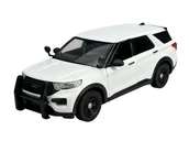 Samochody i pojazdy dla dzieci - MOTORMAX 2022 FORD POLICE INTERCEPTOR UTILITY BIAŁY 1:24 76990 - miniaturka - grafika 1