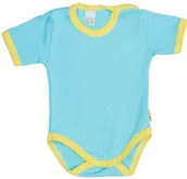Body dla niemowląt - BODY NIEMOWLĘCE KRÓTKI RĘKAW RĘKAWEK ROZM. 68 Pampicio - miniaturka - grafika 1