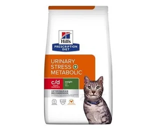 Hills c/d Urinary Stress + Metabolic 3 kg - Sucha karma dla kotów - miniaturka - grafika 2