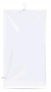 WISZĄCY WOREK WORKI PRÓŻNIOWE 70X135cm ZWIESZAKIEM - Pokrowce na ubrania - miniaturka - grafika 1