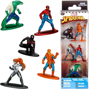 Marvel Spiderman zestaw nano metalfigs 5 metalowych figurek - Figurki dla dzieci - miniaturka - grafika 1