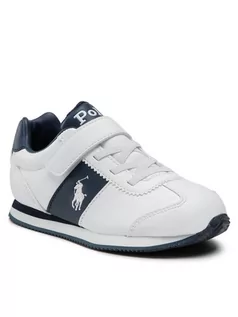 Buty dla chłopców - Ralph Lauren Polo Sneakersy Pony Joggers Ps RF103532 PP Biały - grafika 1
