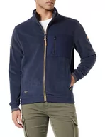 Kurtki męskie - Camel Active Męska Kurtka Z Dzianiny 409400/8W34, Night Blue, Xxl - miniaturka - grafika 1
