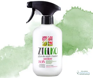 PŁYN DO SZYB I LUSTER egzotyczny Zielko 500ml Sylveco - Płyny do mycia szyb - miniaturka - grafika 1