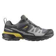 Buty trekkingowe męskie - Męskie Buty SALOMON X ULTRA 360 GTX L47740300 – Szary - miniaturka - grafika 1