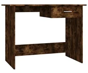 Biurka - Młodzieżowe biurko z szufladą do nauki przydymiony dąb G1-G03 - miniaturka - grafika 1