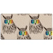 Podkładki na biurko - Mata ochronna na biurko Sowy w okularach 120x60 cm, Dywanomat - miniaturka - grafika 1