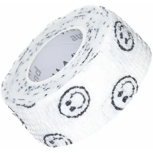 Vitammy Autoband białe buźki 2,5cm x 450cm Elastyczny bandaż kohezyjny samoprzylepny - Apteczki i materiały opatrunkowe - miniaturka - grafika 1