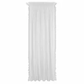 Firany - Firana AGNESS biała koronka 140x270 cm - miniaturka - grafika 1