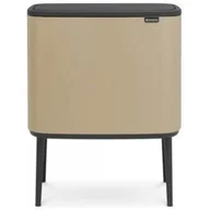Kosze na śmieci - Brabantia Kosz na śmieci Bo Touch Bin 36 l złoty z powłoką mineralną 316241 - miniaturka - grafika 1