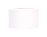 Oprawy, klosze i abażury - Biały abażur o średnicy 24cm, do lamp sufitowych - miniaturka - grafika 1
