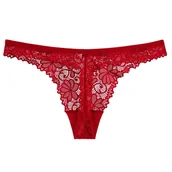 Majtki damskie - Koronkowe stringi - miniaturka - grafika 1