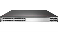 Switche - S5732-H24UM4Y2CZ-TV2 - 2.5G bundle, 24x 100M/1/2.5G Ethernet, opcjonalnie upgrade do 5/10G, 4x 25G SFP28, 2x 100G QSFP28, 1x slot rozszerzeń, PoE++, HTM, Huawei S5732-H Switch - miniaturka - grafika 1