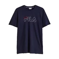 Koszulki męskie - FILA Męski T-shirt SOFADE, Black Iris, L, Black Iris, L - miniaturka - grafika 1
