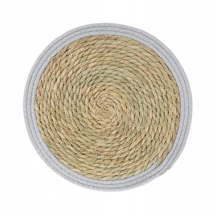 44886 Podkładka mata na stół szara Boho Natural 35 cm AMBITION - Obrusy i serwetki - miniaturka - grafika 1