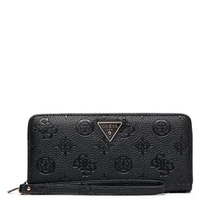 Duży Portfel Damski Guess Cresidia II Slg SWPD98 88146 Czarny - Portfele - miniaturka - grafika 1