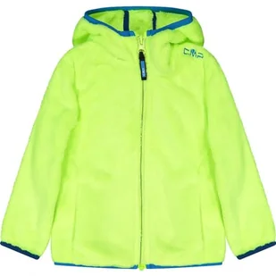 CMP - Dziecięca kurtka Fix Hood, żółty fluo, 92 cm - Kurtki i płaszcze dla chłopców - miniaturka - grafika 1
