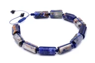 Bransolety męskie - Bransoleta Męska Sodalit Bryłki - miniaturka - grafika 1