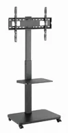 Uchwyty do telewizora - Gembird TV stiprinājums 37" - 75" TV floor stand with caster wheels 8716309135054 TVS-75S-02 8716309135054 - miniaturka - grafika 1