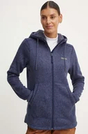 Bluzy damskie - Columbia bluza sportowa Sweather Weather kolor granatowy z kapturem gładka 2085693 - miniaturka - grafika 1
