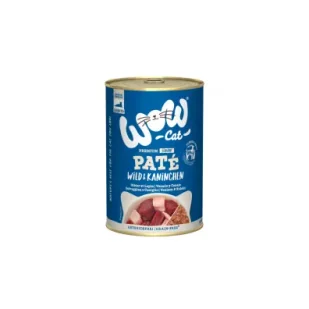 Wow Cat Senior Wild Kaninchen - dziczyzna z królikiem dla kota seniora 400 g - Mokra karma dla kotów - miniaturka - grafika 1
