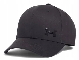 Czapka z daszkiem UA Under Armour 1389695-001 regulowana metal logo - Czapki i chusty sportowe męskie - miniaturka - grafika 1