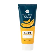 Pianki do mycia twarzy - Orjena Cleansing Foam Banana oczyszczająca pianka do mycia twarzy 180ml - miniaturka - grafika 1