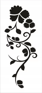 Naklejka na ścianę motyle kwiaty dekor Ornament 83, 100x40 cm - Naklejki na ścianę - miniaturka - grafika 1