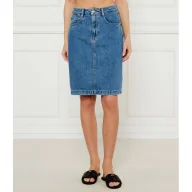 Spódnice - BOSS BLACK Jeansowa spódnica COBALTIDE - miniaturka - grafika 1