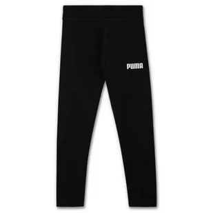 Legginsy dziewczęce Puma ESS czarne 84759301-164 - Legginsy - miniaturka - grafika 1