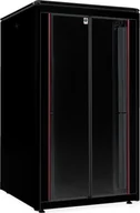 Szafy rack - Szafa Roline ROLINE Netzwerkschrank Pro 48,26cm 19Zoll 26 HE 800x800 BxT Glastor schwarz - miniaturka - grafika 1