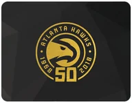 Podkładki pod mysz - PODKŁADKA POD MYSZKĘ ATLANTA HAWKS + IMIĘ 23x19CM DO LAPTOPA - miniaturka - grafika 1