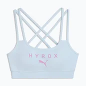 Bielizna sportowa damska - Biustonosz treningowy PUMA Hyrox Move Strappy gray WYSYŁKA W 24H 30 DNI NA ZWROT - miniaturka - grafika 1