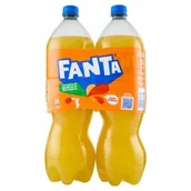 Napoje gazowane - Fanta Orange 2x1,5L Dwupak Napój Gazowany Pomarańczowy 3L - miniaturka - grafika 1
