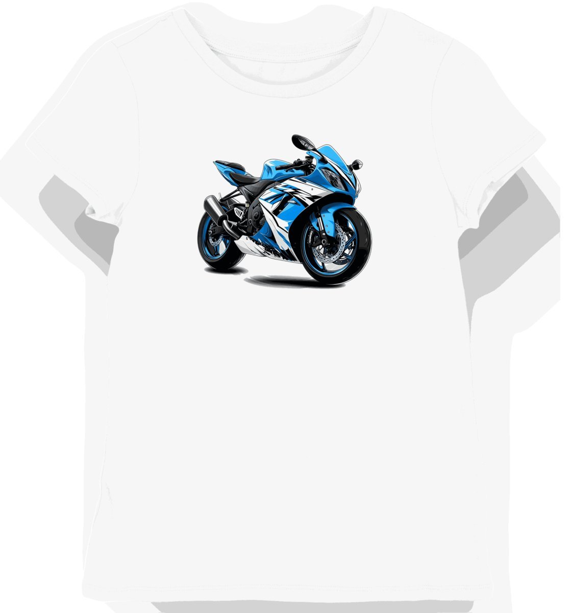 Koszulka damska biała Motocyklowa Ekspresja Sportowego Stylu L