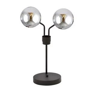 Emibig NOVA LN2 BLACK/GRAFIT 1140/LN2 nowoczesna lampka nocna klosze 1140/LN2 - Lampy stojące - miniaturka - grafika 1